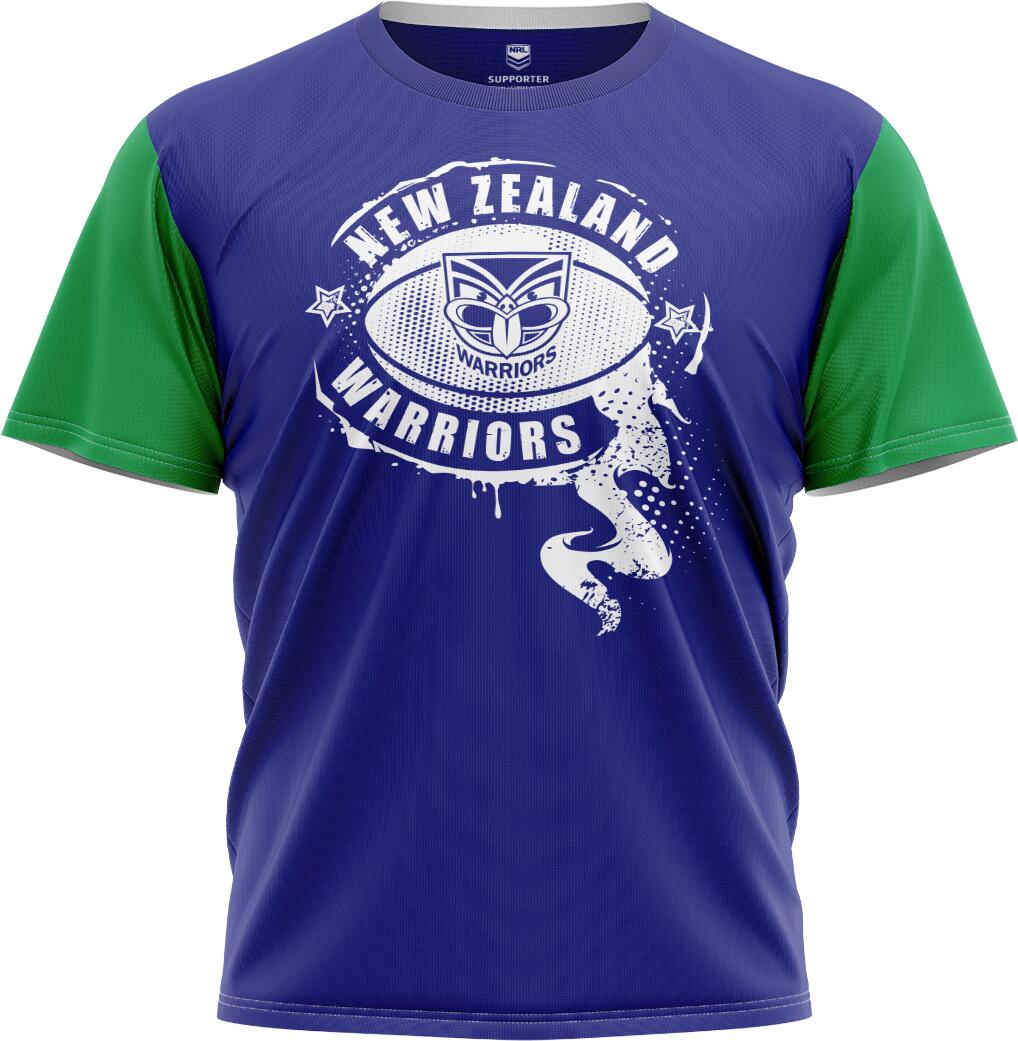 NRL Kids 'Preston' Tee Shirt - New Zealand Warriors - Baby Child T-Shirt