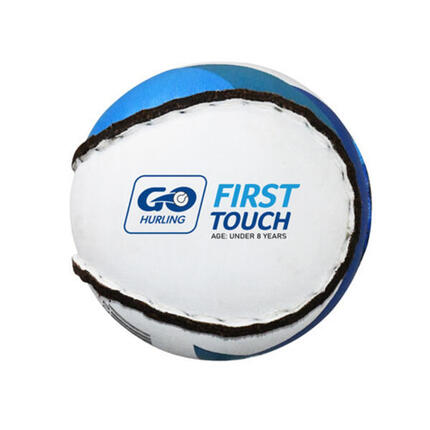 Balle Sliotar FIRST TOUCH Enfant (Blanc / Bleu)