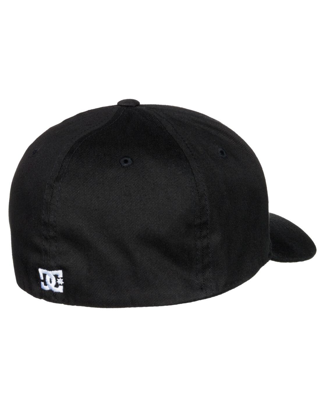 Gorra DC Shoes Cap Star 2 Flexfit Hat, Negro, Unisexo 2/5