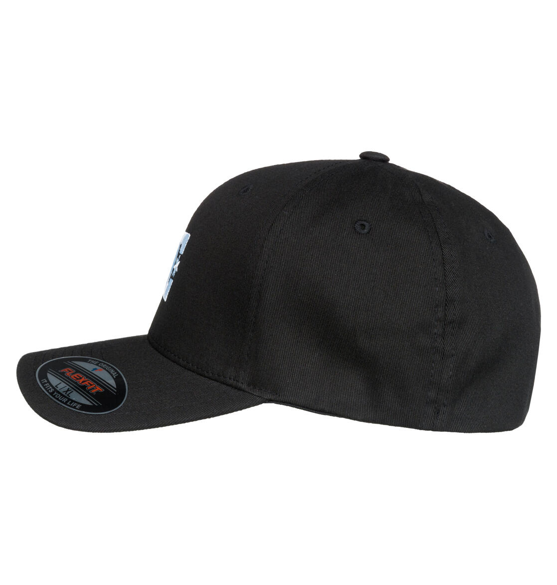 Gorra DC Shoes Cap Star 2 Flexfit Hat, Negro, Unisexo 4/5