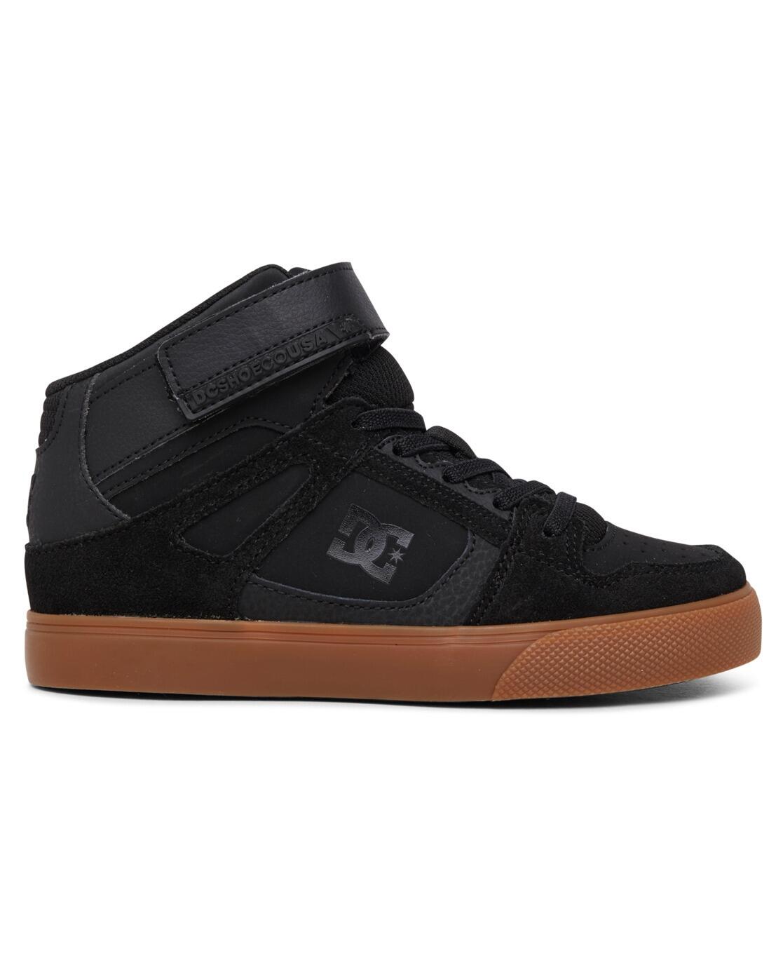 Chaussures en cuir montantes PURE HIGH-TOP EV Noir Garçon 2/4