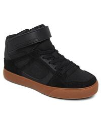 Chaussures en cuir montantes PURE HIGH-TOP EV Noir Garçon