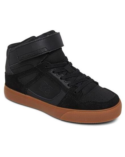 Chaussures en cuir montantes PURE HIGH-TOP EV Noir Garçon