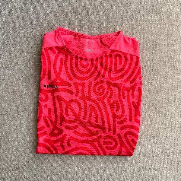 Entre Particuliers - T-shirt de football Kipsta rose 3/3