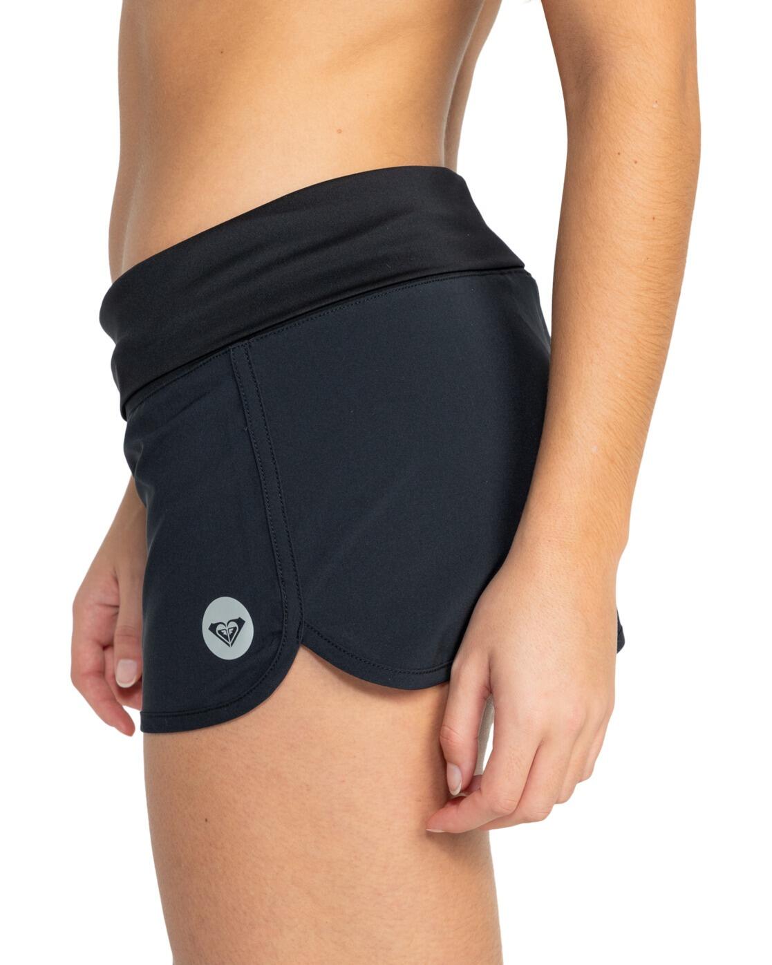 Bañadores cortos Roxy con tejido elástico y poliéster reciclado 4/6