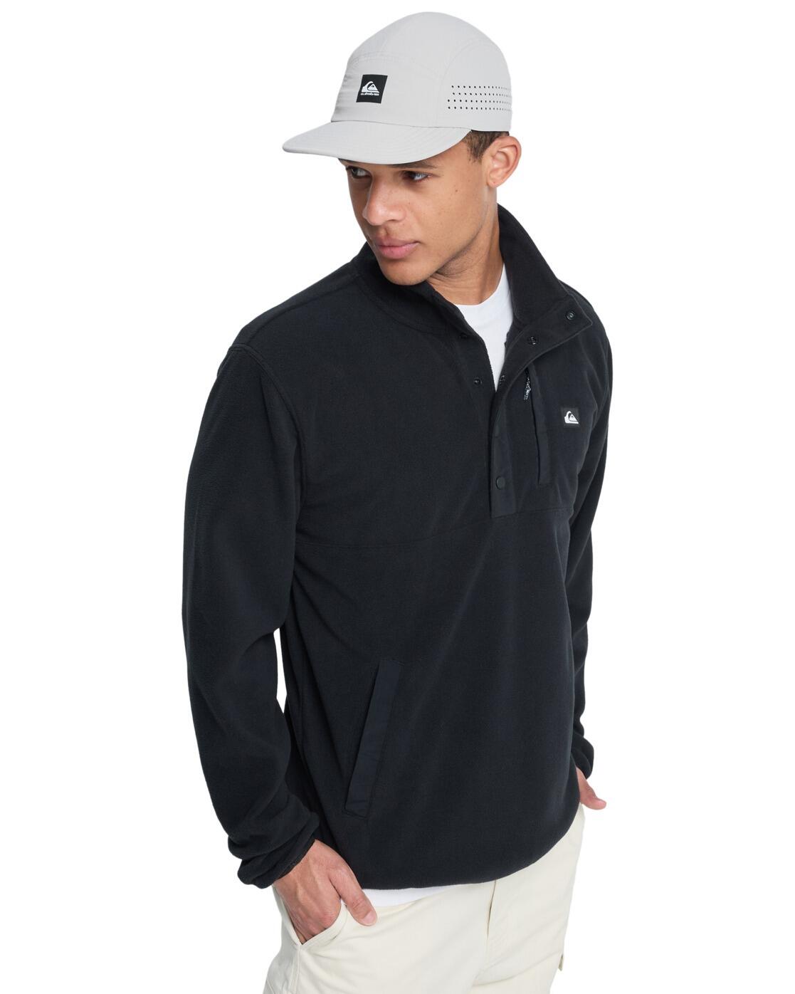 Fleece NO DESTINATION HS Schwarz Heren 3/4