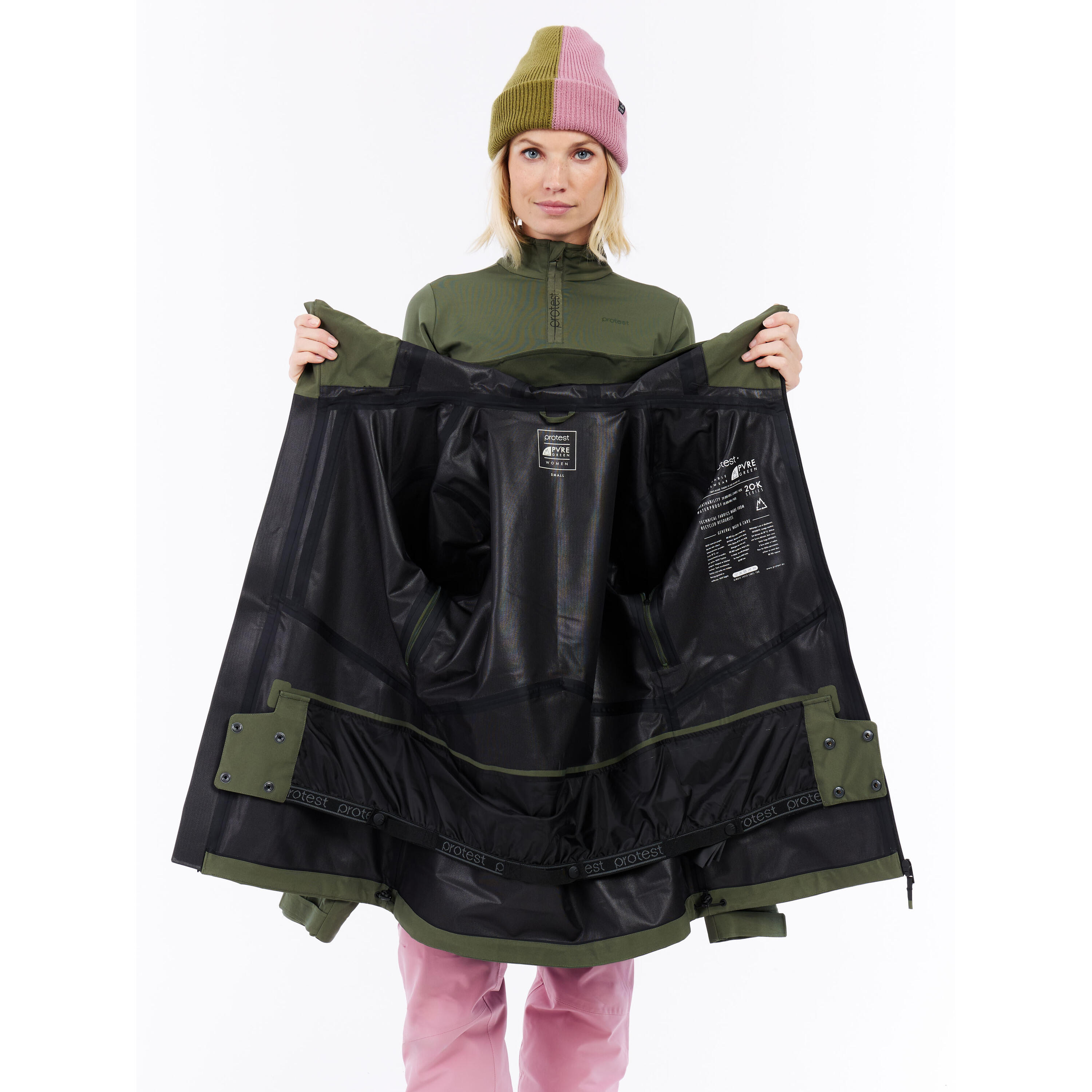 Veste de ski femme Protest Dyna 3L 2/7