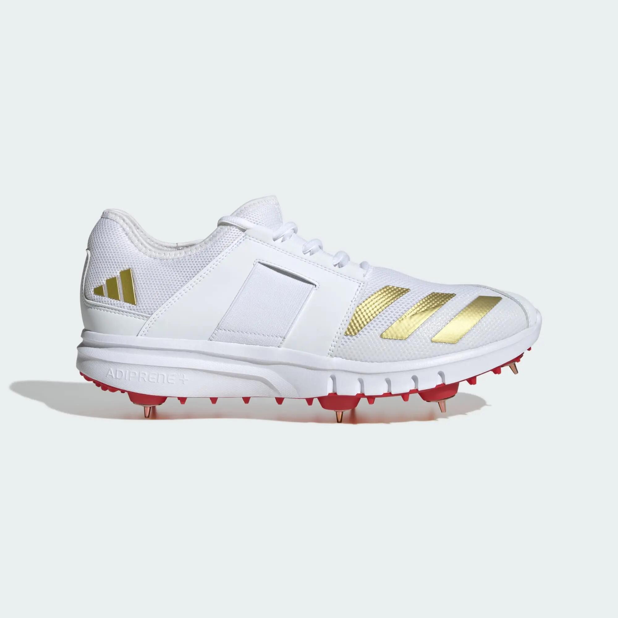 Adidas Howzat Spike 20 Cricket Men Cricket Shoes White -  1