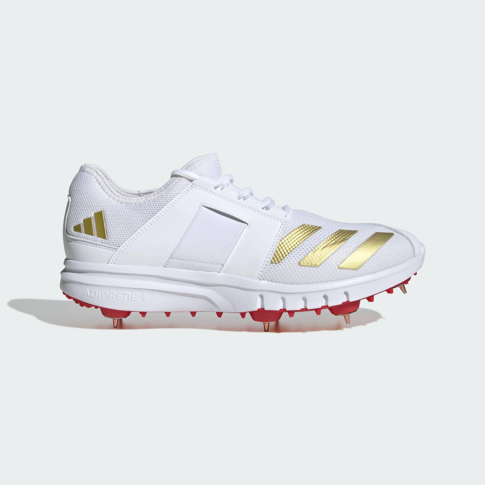 Adidas Howzat Spike 20 Cricket Men Cricket Shoes White -  1