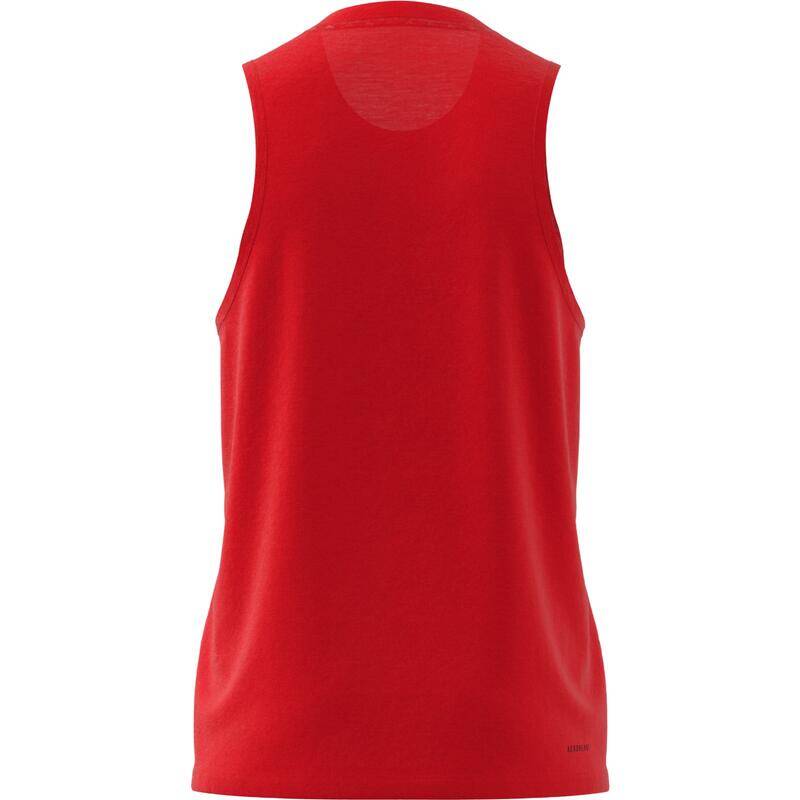 Adidas TR-ES FR SL T Men Training T-Shirts Red -  2