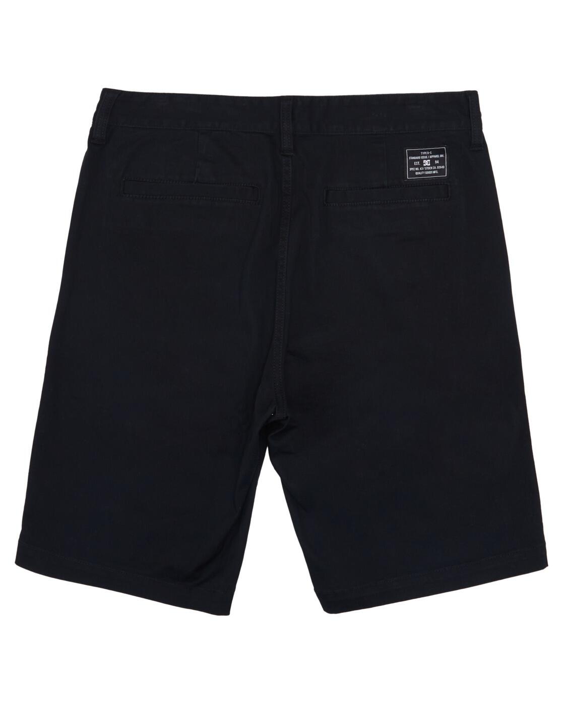 Chino-Shorts WORKER RELAXED Schwarz Herren 2/4