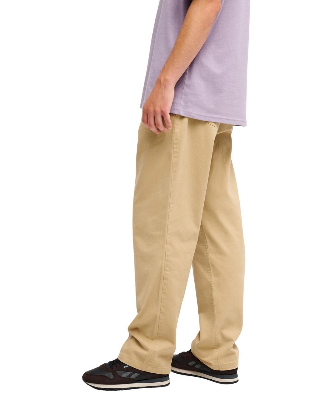 Pantalon taille élastique TAXER REGULAR TWILL Beige Homme 3/4