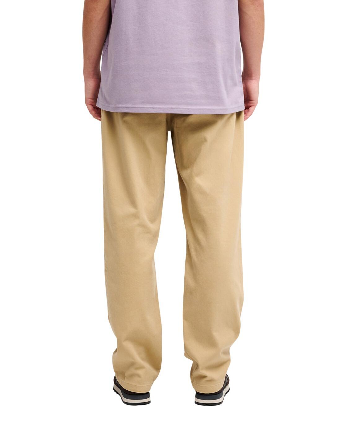 Pantalon taille élastique TAXER REGULAR TWILL Beige Homme 2/4