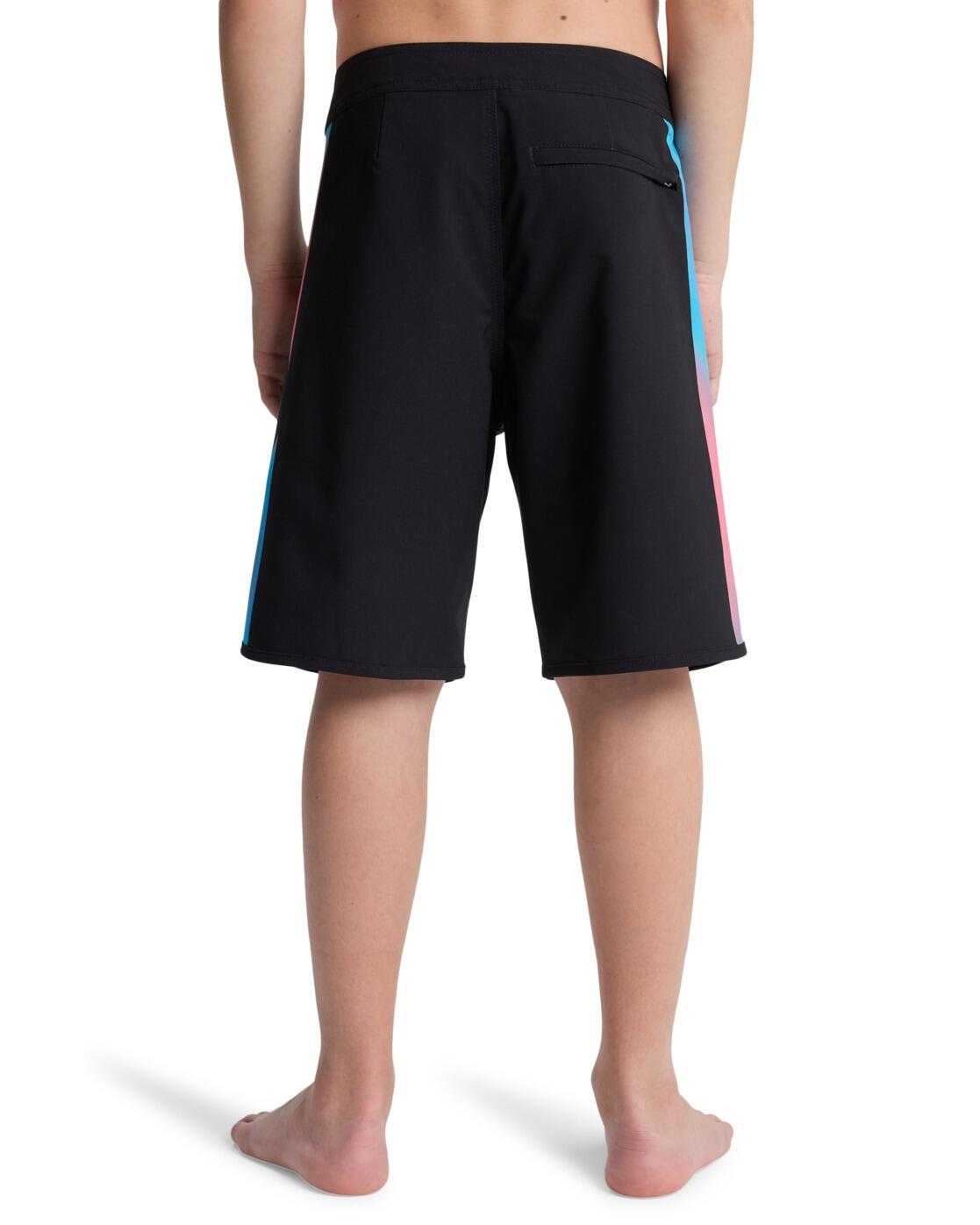 Boardshort SURFSILK HOLMES 17" Noir Garçon 2/4