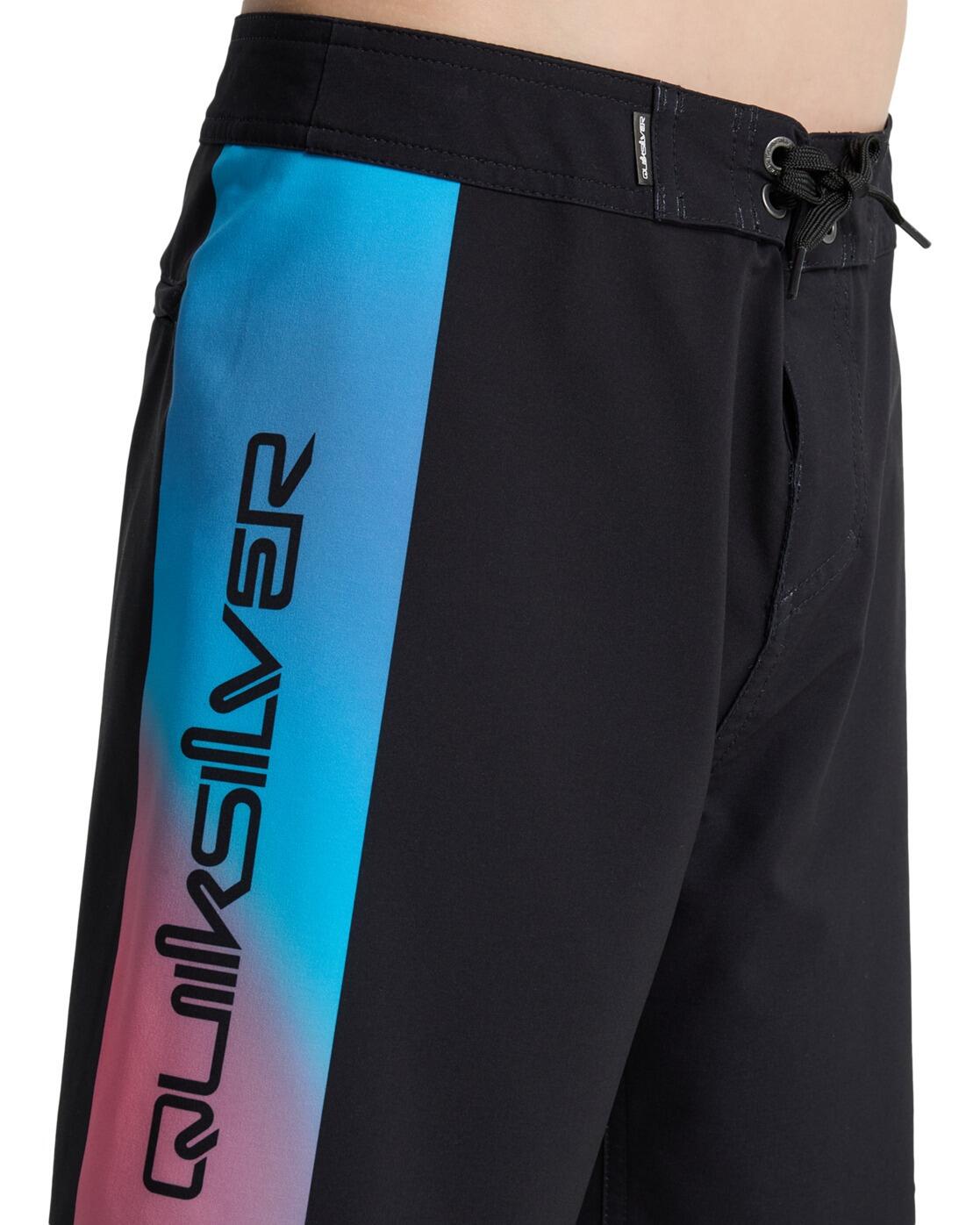 Boardshort SURFSILK HOLMES 17" Noir Garçon 4/4
