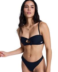 Haut de bikini bandeau SOLID ESSENTIALS Noir Femme
