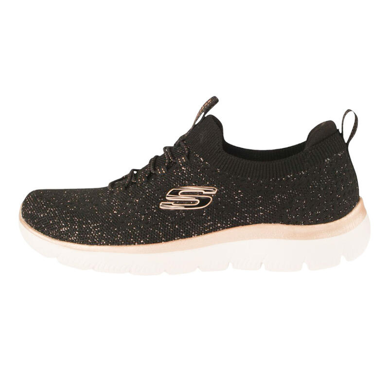 Pantofi sport Skechers Summits-Pixidust, negru-auriu 38.5