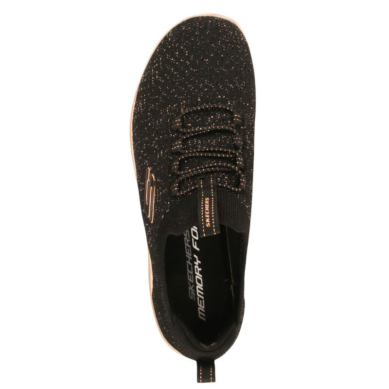 Pantofi sport Skechers Summits-Pixidust, negru-auriu 40