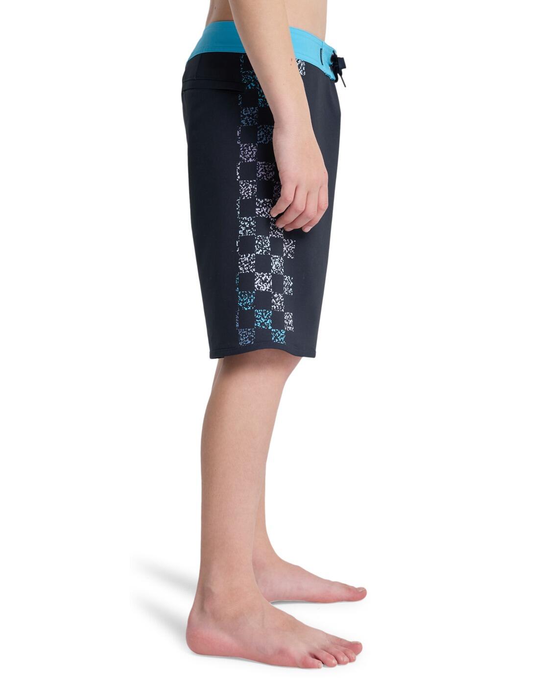 Boardshort SURFSILK NEXT GEN 17" Bleu Garçon 3/4
