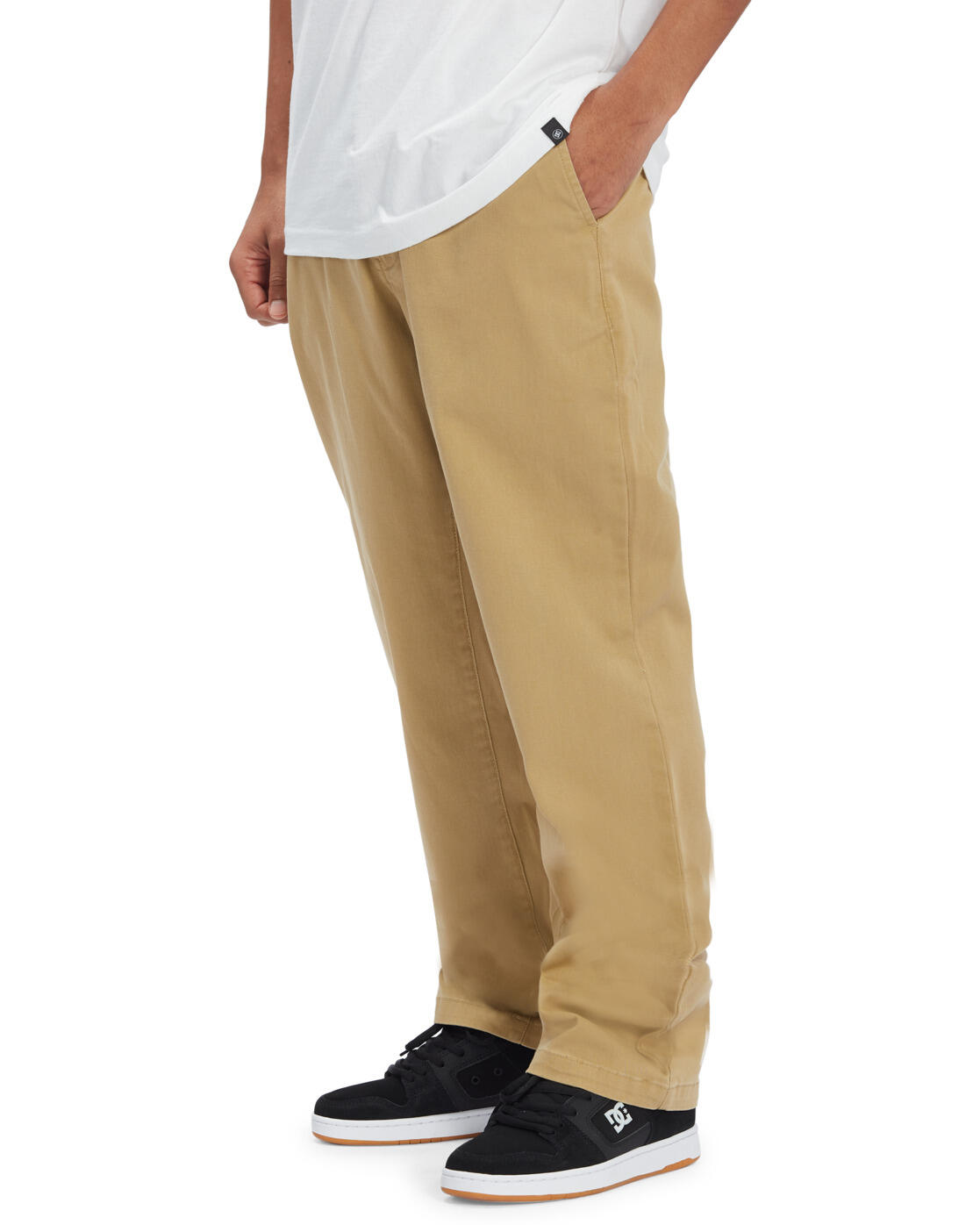 Short Chino WORKER RELAXED Beige Hombre 4/4