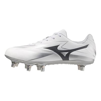 Mizuno waitangi club rugby kicks wit en grijs