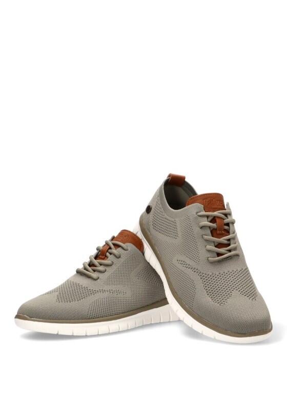Deportivas Casual Hombre Suela Plana - Modelo 175520 Kakhi 5/6