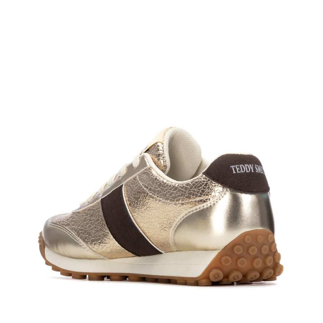 Zapatilla De Mujer Teddy Smith 120548 Oro 3/4