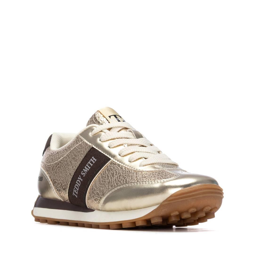 Zapatilla De Mujer Teddy Smith 120548 Oro 2/4