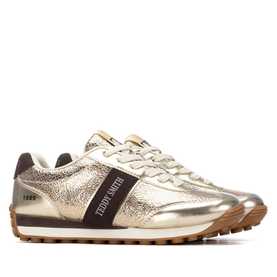 Zapatilla De Mujer Teddy Smith 120548 Oro 4/4