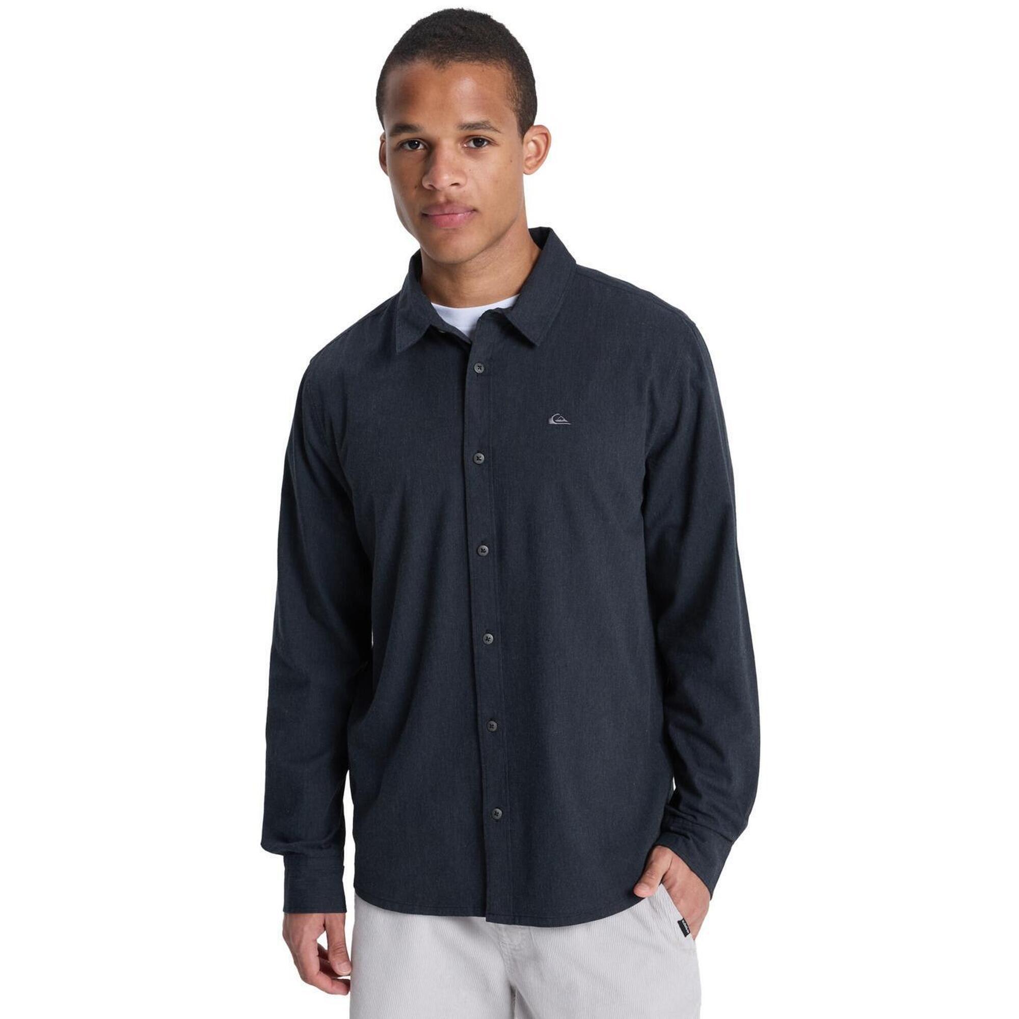 Quiksilver - Chemise Manches Longues Mw Premium Stretch Noir Homme - Chemise Manches Longues - Noir - Decathlon