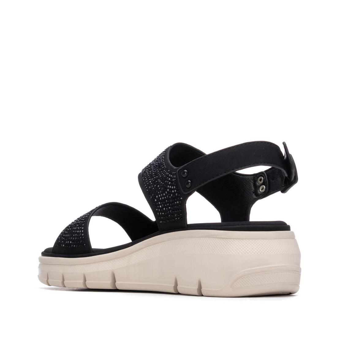 Sandalia De Mujer Xti 145399 Negro 3/5