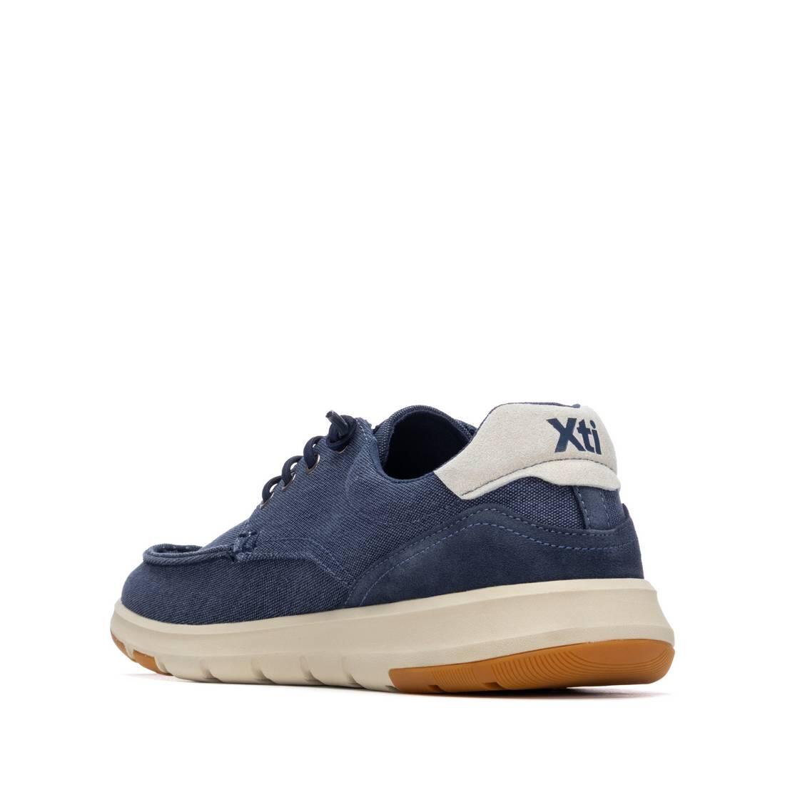 Zapato De Hombre Xti 145716 Navy 3/5