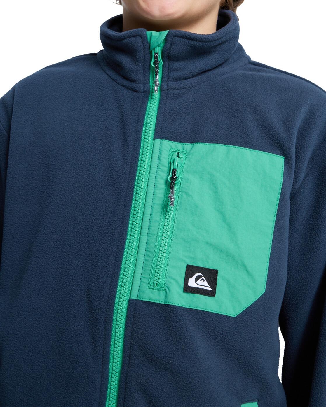 Polaire zippée ICE FIELD Bleu Garçon 4/4