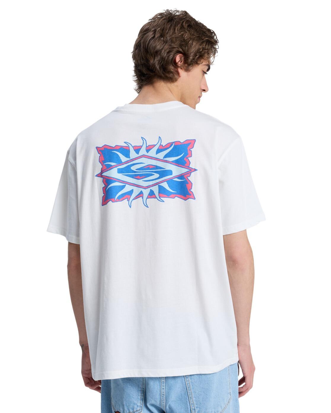 T-Shirt à manches courtes EV STARFISH STAMP Blanc Homme 2/4