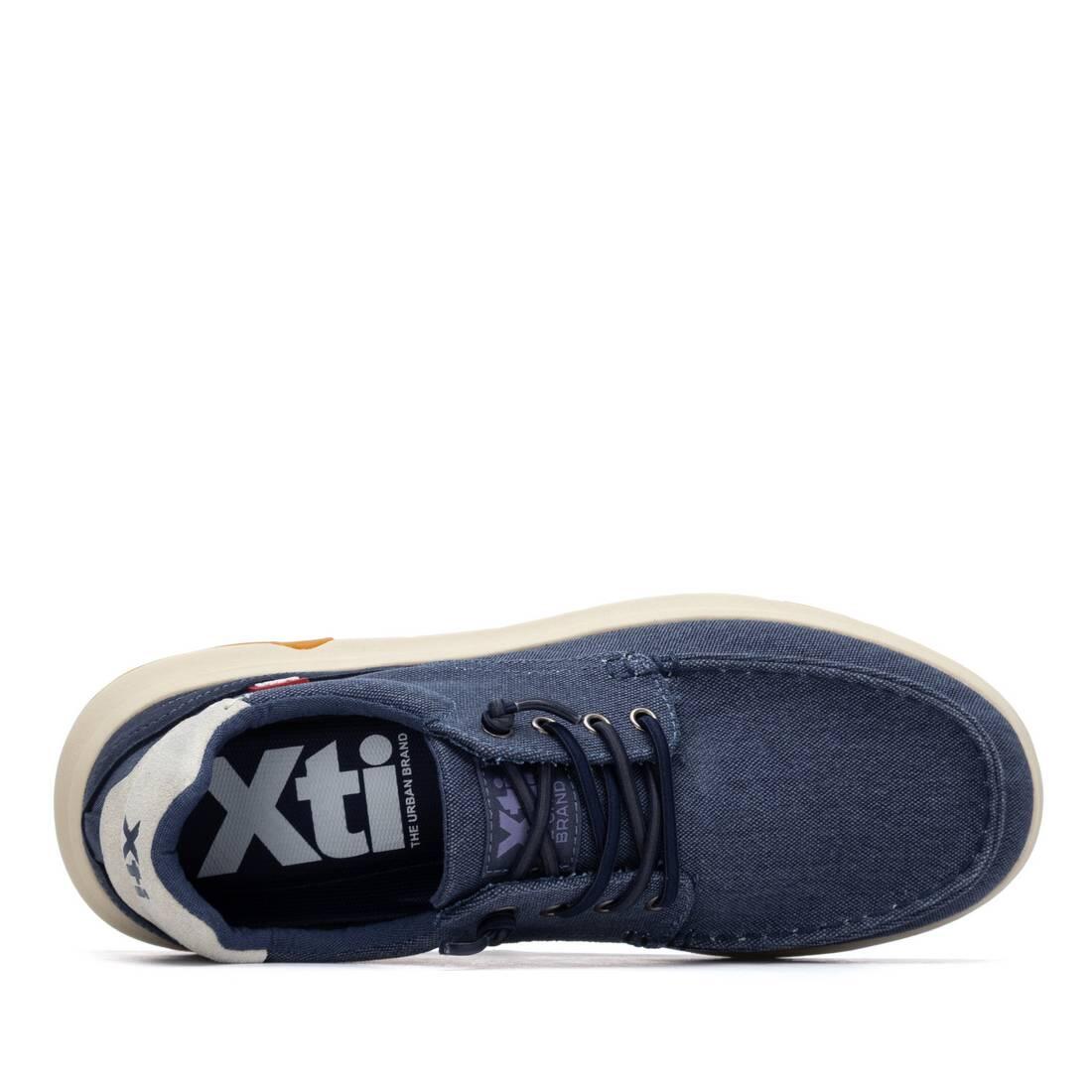 Zapato De Hombre Xti 145716 Navy 5/5