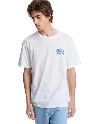 T-Shirt à manches courtes EV STARFISH STAMP Blanc Homme