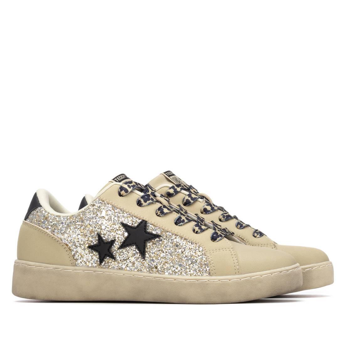 Zapatilla De Mujer Teddy Smith 120654 Oro 4/4