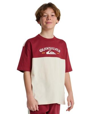 T-shirt met korte mouwen quiksilver model knowledge aera (wbs0) voor jongens