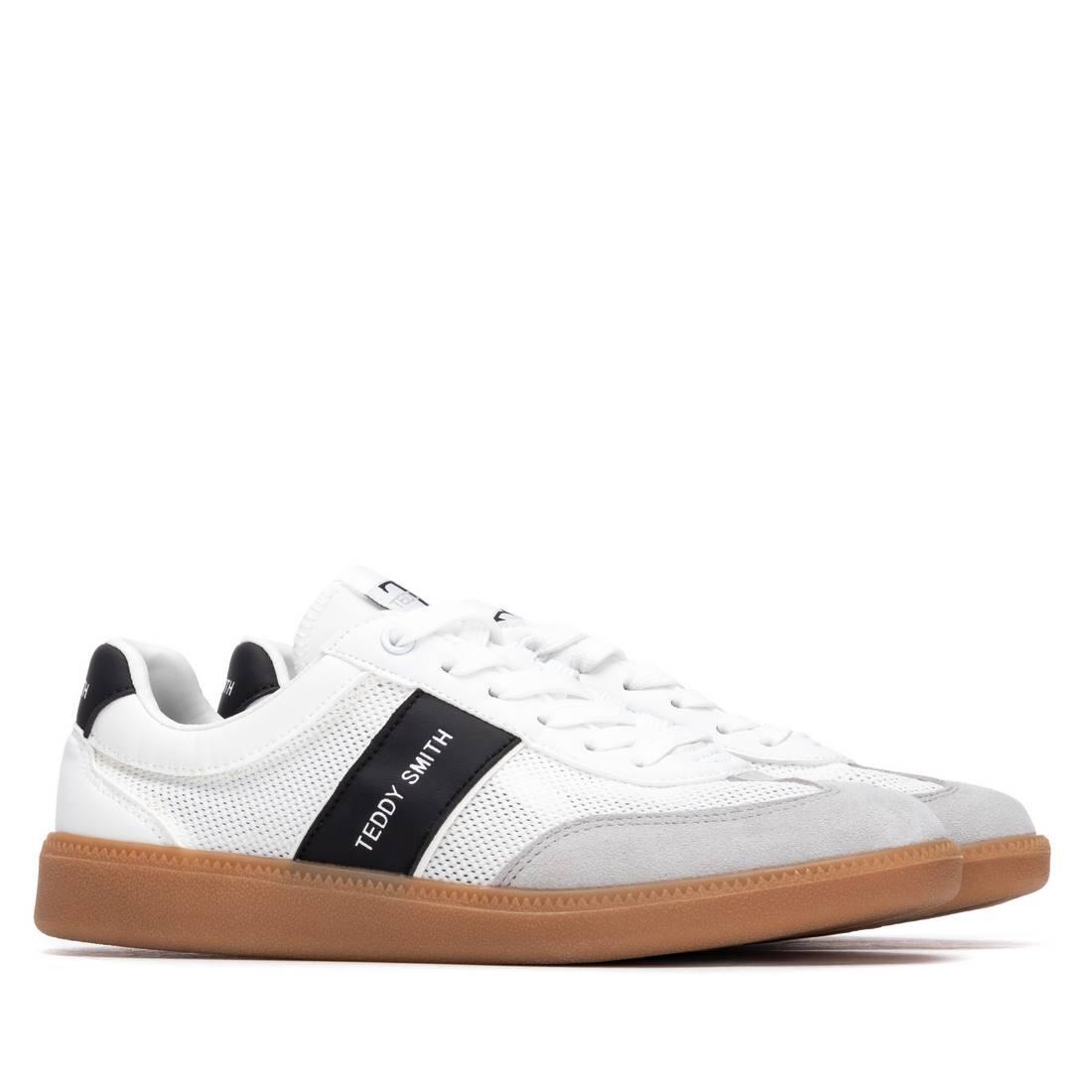 Sapatilhas para Mulher Teddy smith Z. camurça Branco. 4/4