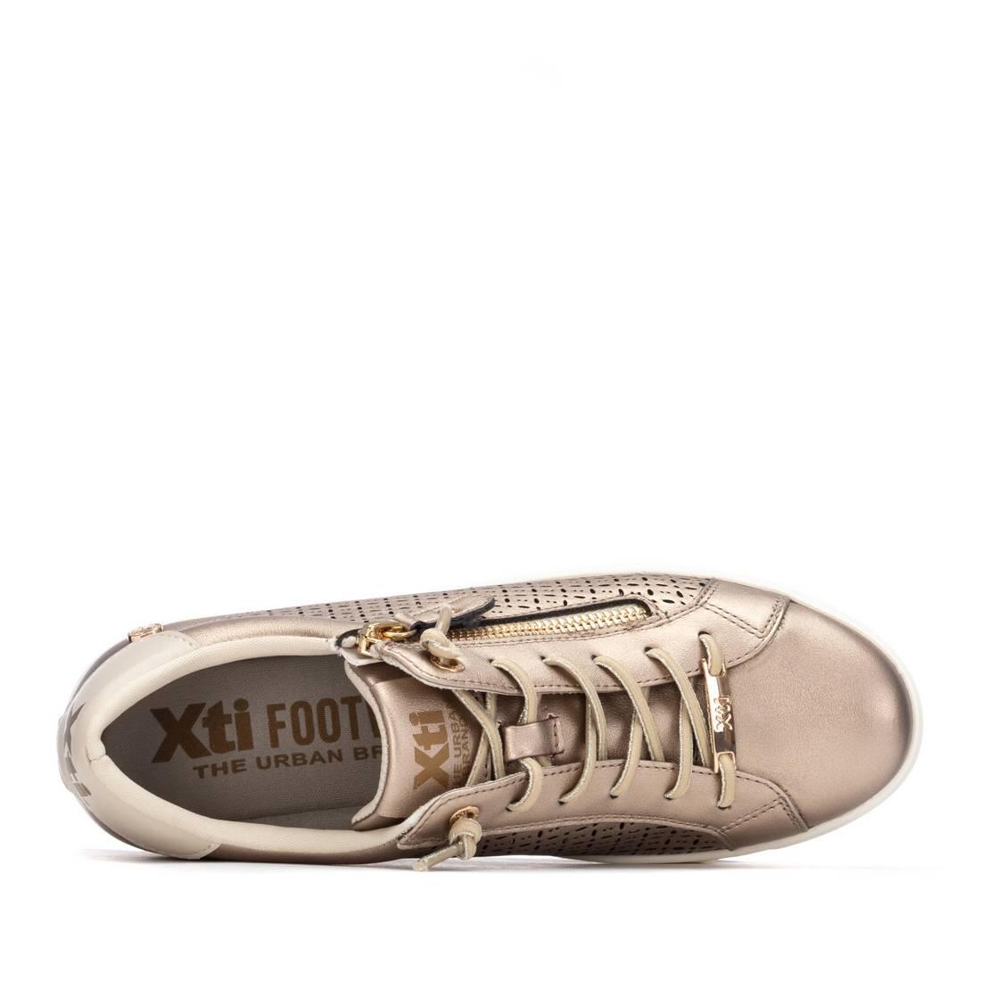Zapatilla De Mujer Xti 145095 Oro 6/6