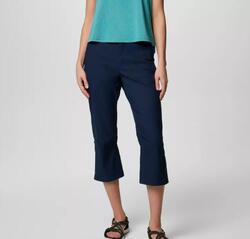 Pantacourt de Randonnée Femme Columbia "Leslie Falls Knee Pant" Bleu