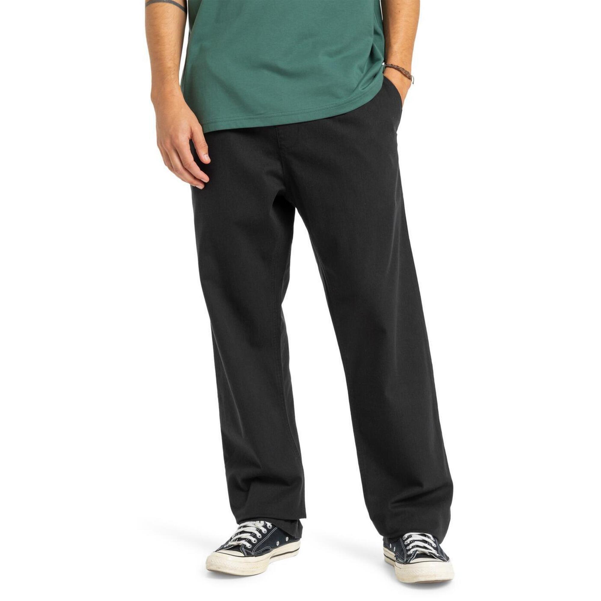 Quiksilver - Short Cargo Élastique Taxer Regular Twill Noir Homme - Short - Noir - Decathlon
