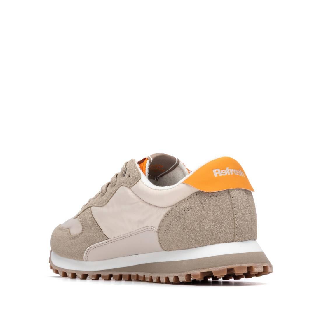 Zapatilla De Hombre Refresh 175515 Beige 3/4
