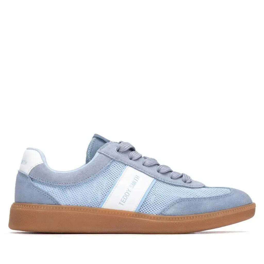 Women's sneakers Teddy Smith Z. Blue suede.