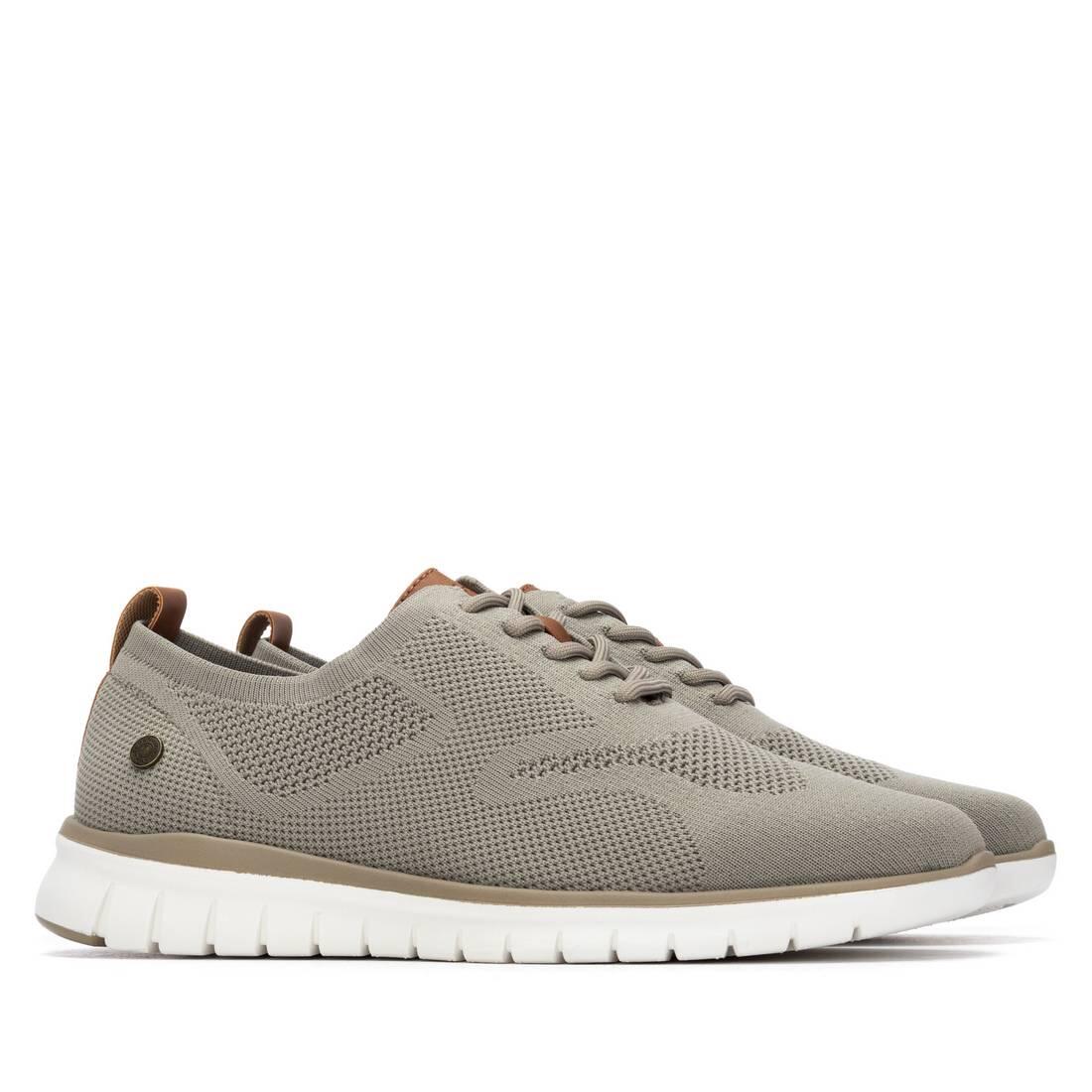 Deportivas Casual Hombre Suela Plana - Modelo 175520 Kakhi 4/6