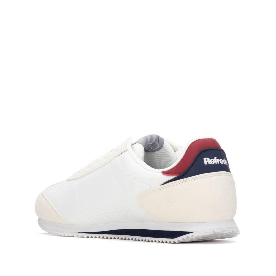 Zapatilla De Hombre Refresh 175662 Blanco 3/4
