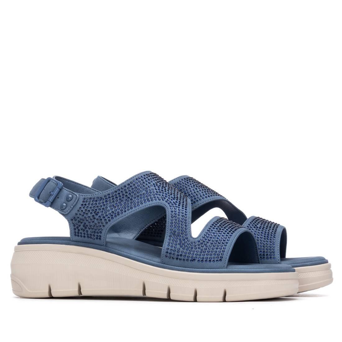 Sandalia De Mujer Xti 145399 Jeans 4/5