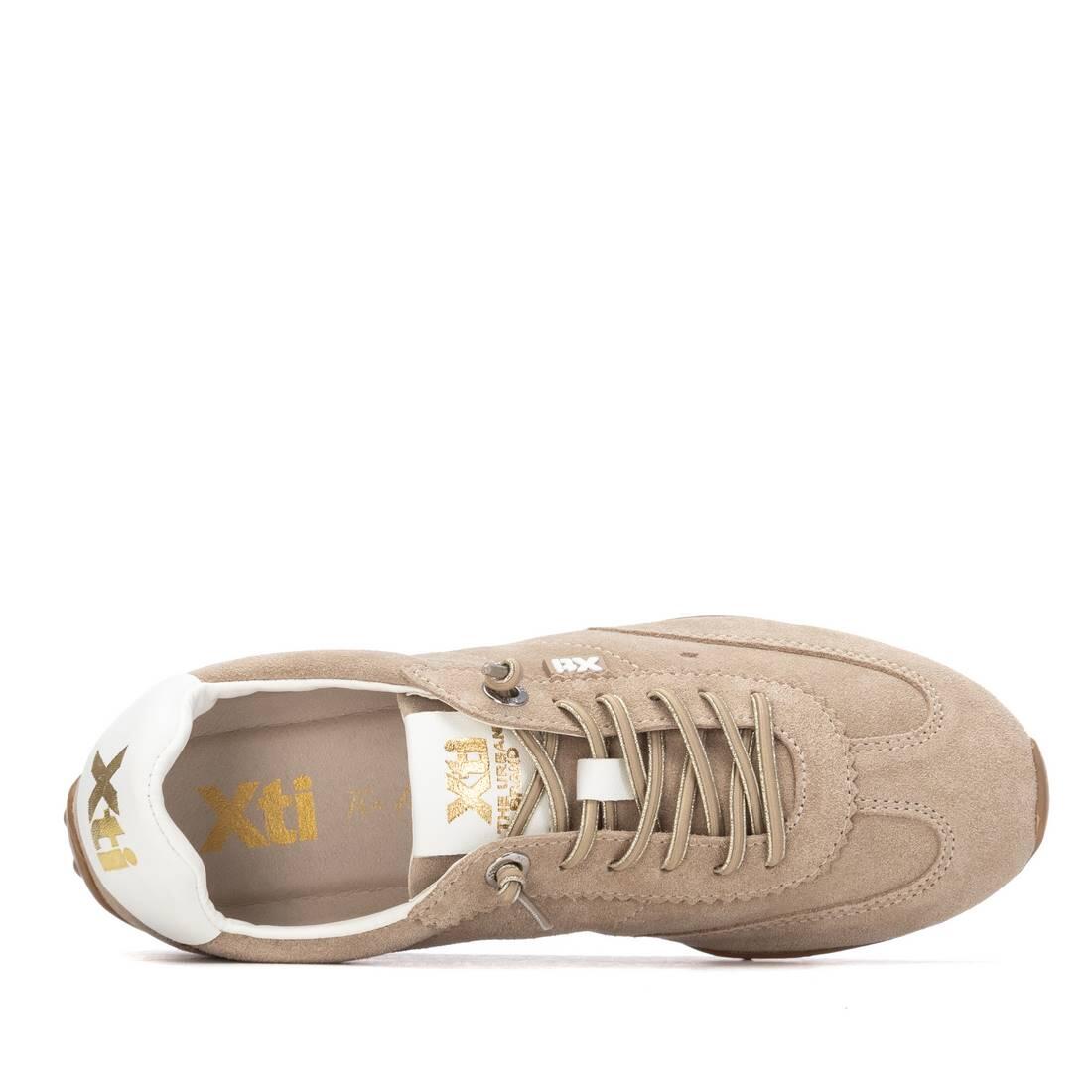Zapatilla De Mujer Xti 145221 Taupe 5/5