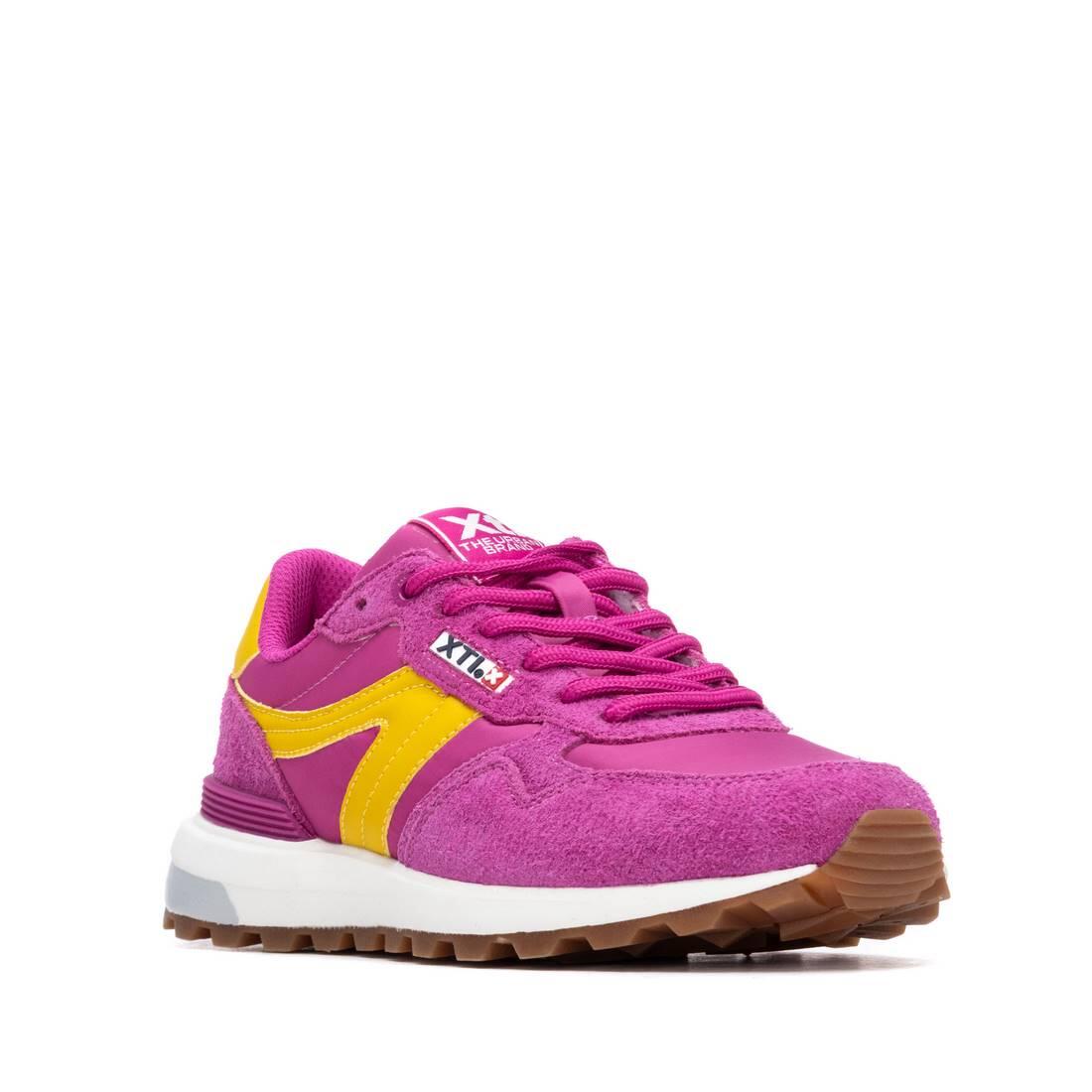 Zapatilla De Mujer Xti 145065 Fucsia 2/5
