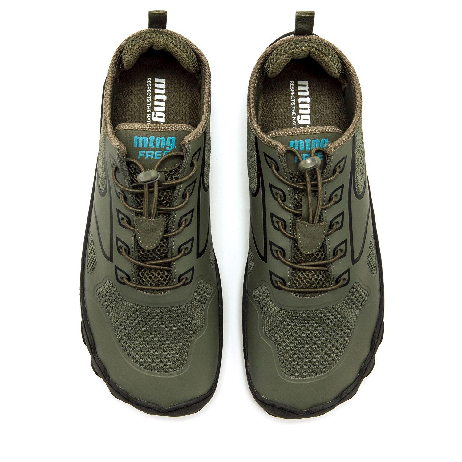 Sneakers barefoot Uomo MTNG Free-atlas Verde 2/7